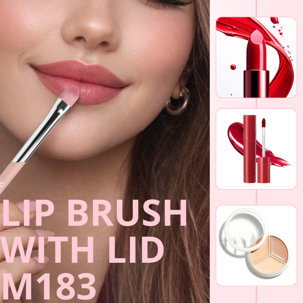 Cọ Tán Son Môi / Che Khuyết Điểm MORPHE Lip Brush With Lid M183